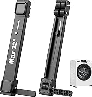 Vista 1 de Appliance Slider Heavy Duty with Wheels, Adjustable Appliance Roller Base Max 32", Lockable Furniture Mover for Hardwood Floors, Easy Move for
