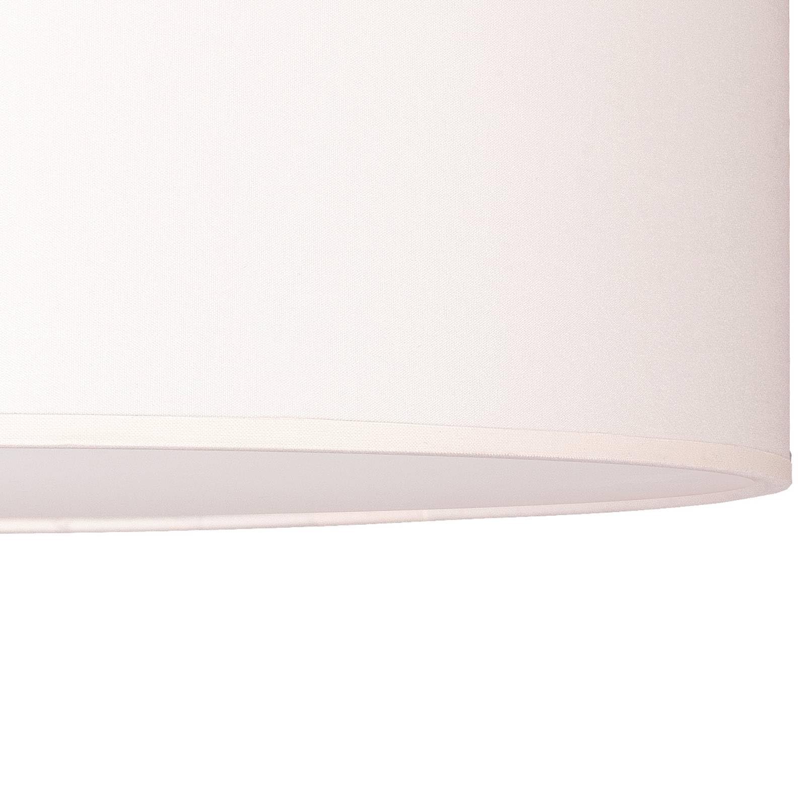 Euluna Deckenlampe Roller (Modern) in Creme aus Textil (3 flammig, E27) - Deckenleuchte Lampe Wohnzimmerleuchte