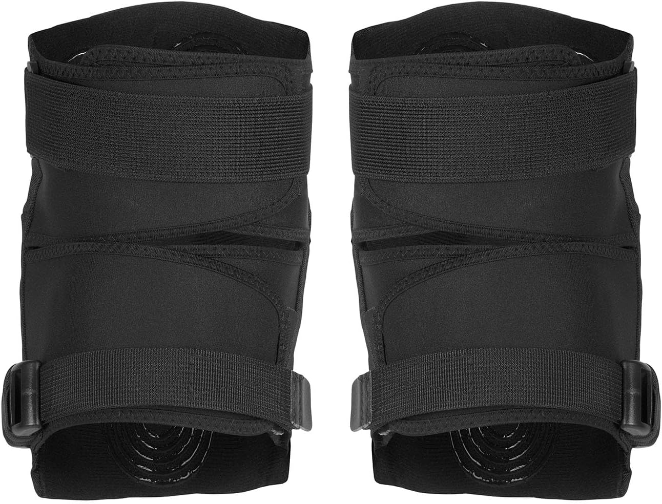 TSG Roller Derby Knee Pads 3.0, for Men & Women, Skateboarding, Roller skating, Rollerblade, Hardshell, Certified Protection, Tear Resistant Nylon, Ergonomic, Slim Profile, Open Back, Swiss Design