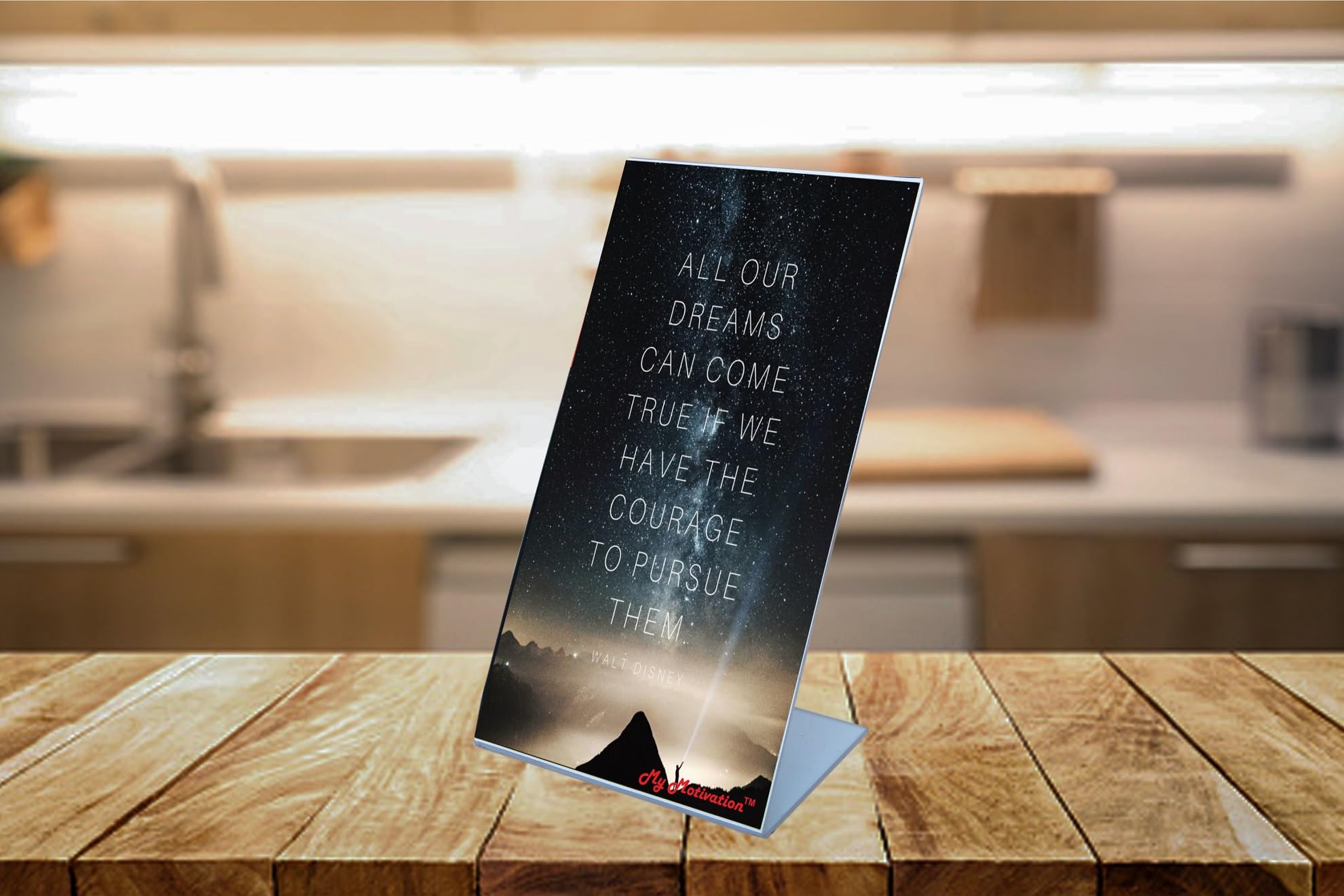 My Motivation Attractive Acrylic Stand of A Collection of Motivational Thoughts Useful for Office, Study, Area, Gifting,Showpiece etc (Motivational Quote 08)
