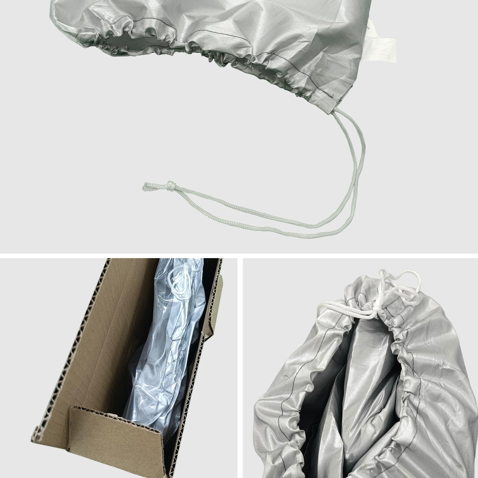 ZONEEAKO Universal Car Cover - All Weather - Fits Sedan Length 190-200 — view 2