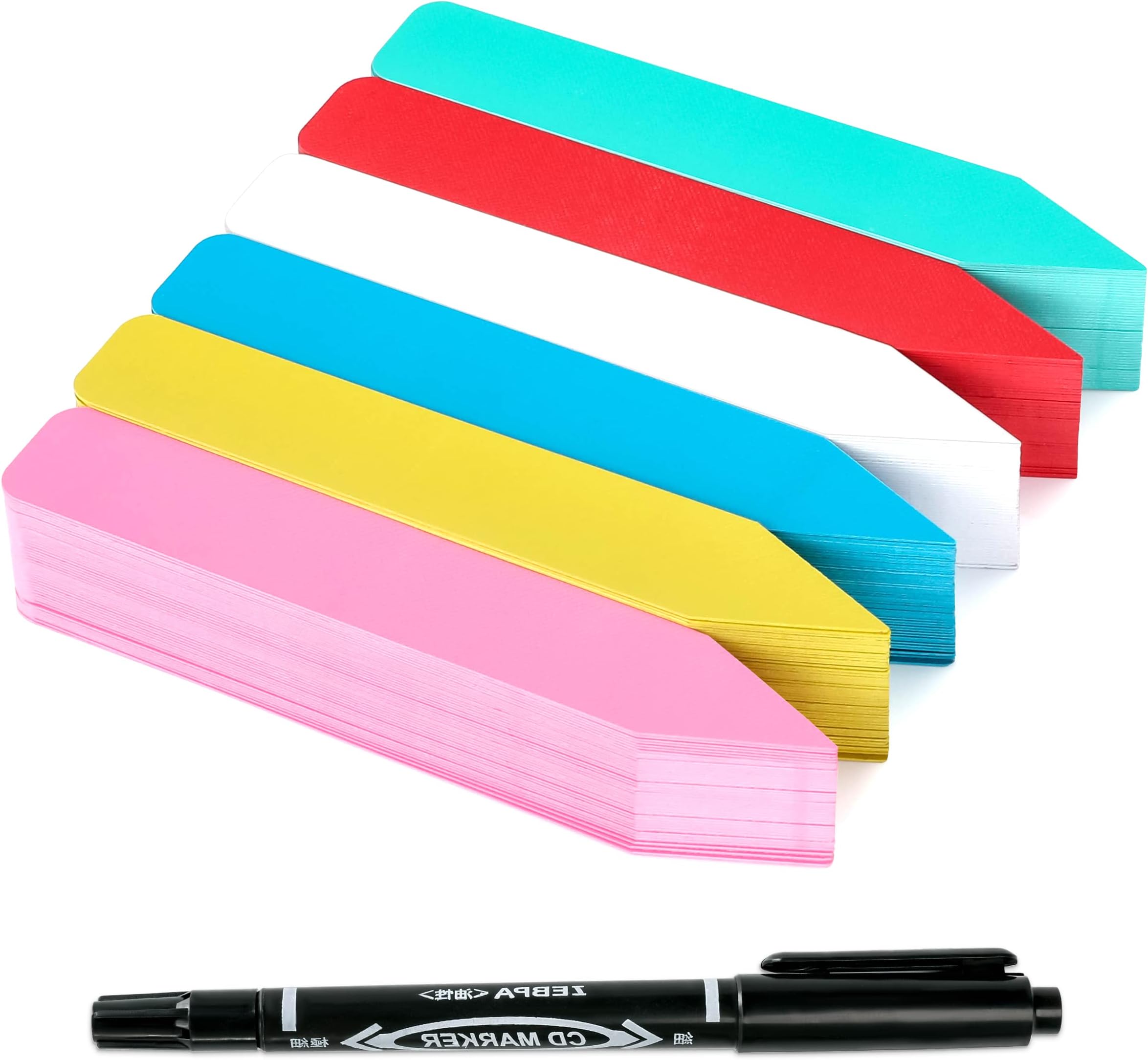 Plant Labels 300Pcs 4 Inch Plastic Plant Name Tags for