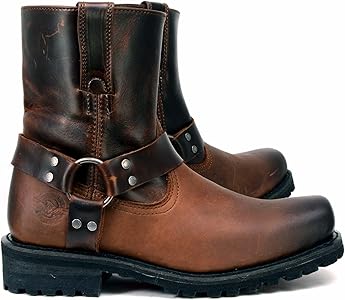 Amazon.com: Milwaukee Leather Men's Brown Two-Tone Full Grain