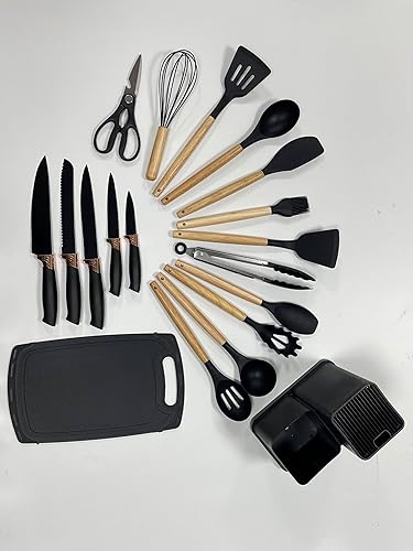 Miniatura 3 de Desata la magia culinaria con el juego de utensilios de cocina de 19 piezas tu compañero de cocina que cambia el juego - un juego de cucharones para