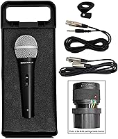 Vista 2 de Rockville Paquete de transmisión de podcasts de PC con micrófono+soporte+auriculares