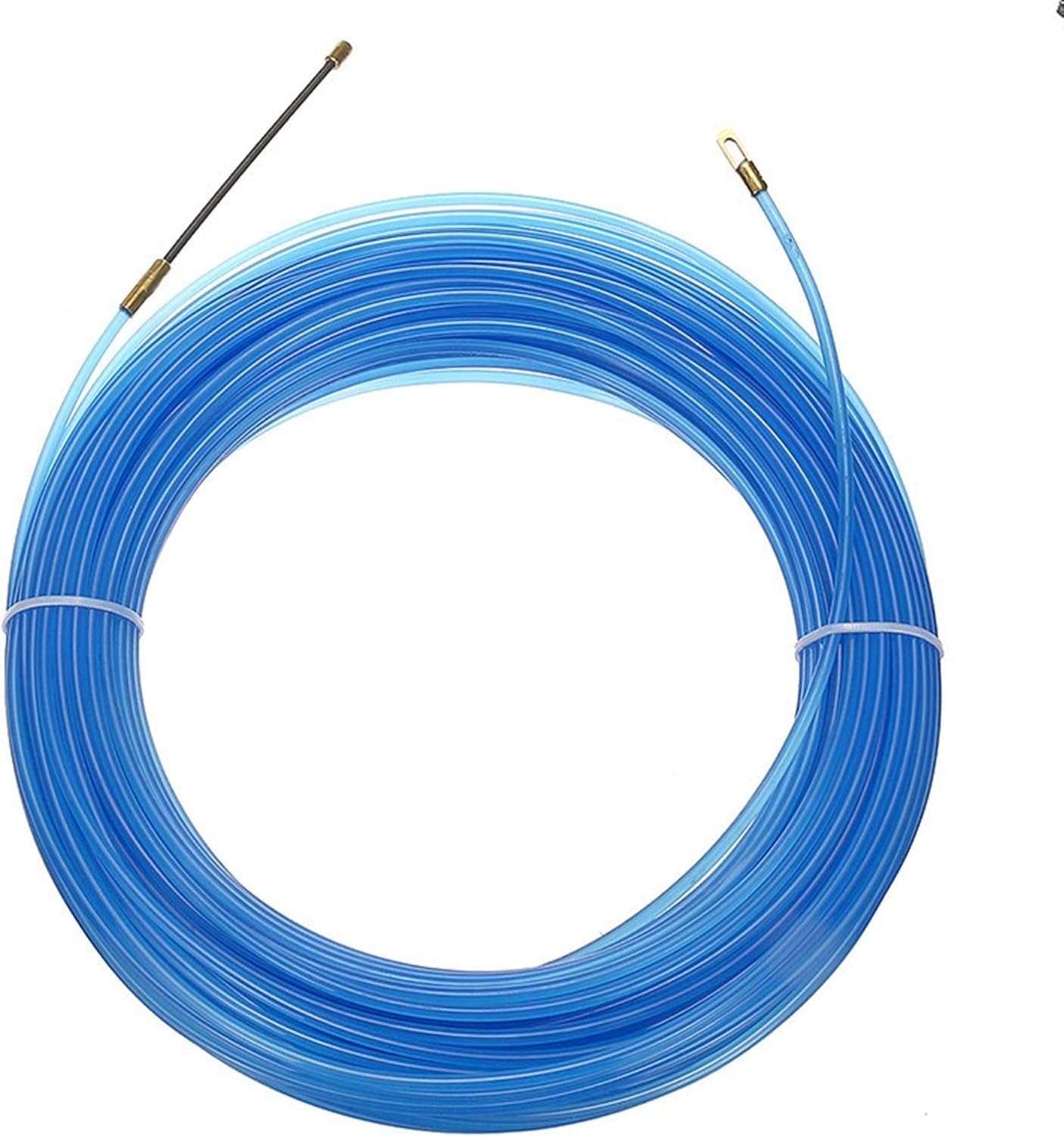 Barras extractoras de cables, Cable extractor de cables, varilla empuje, fibra vidrio, conducto guía 4mm, cinta pasacables tipo serpiente (5-40) m(40M)