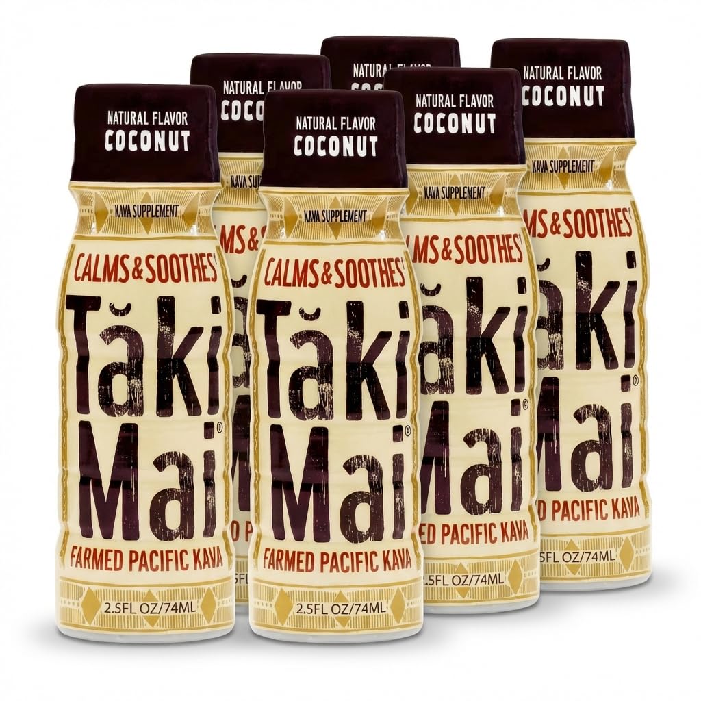 Taki Mai Variety Pack Kava Kava 2.5 oz (10-pack) Shots – Noble Kava Root Drink, Ready to Drink for Stress Support & Relaxation, Fast Acting Herbal Support for Calming Better Sleep and Balanced Mood — Amazon image 13
