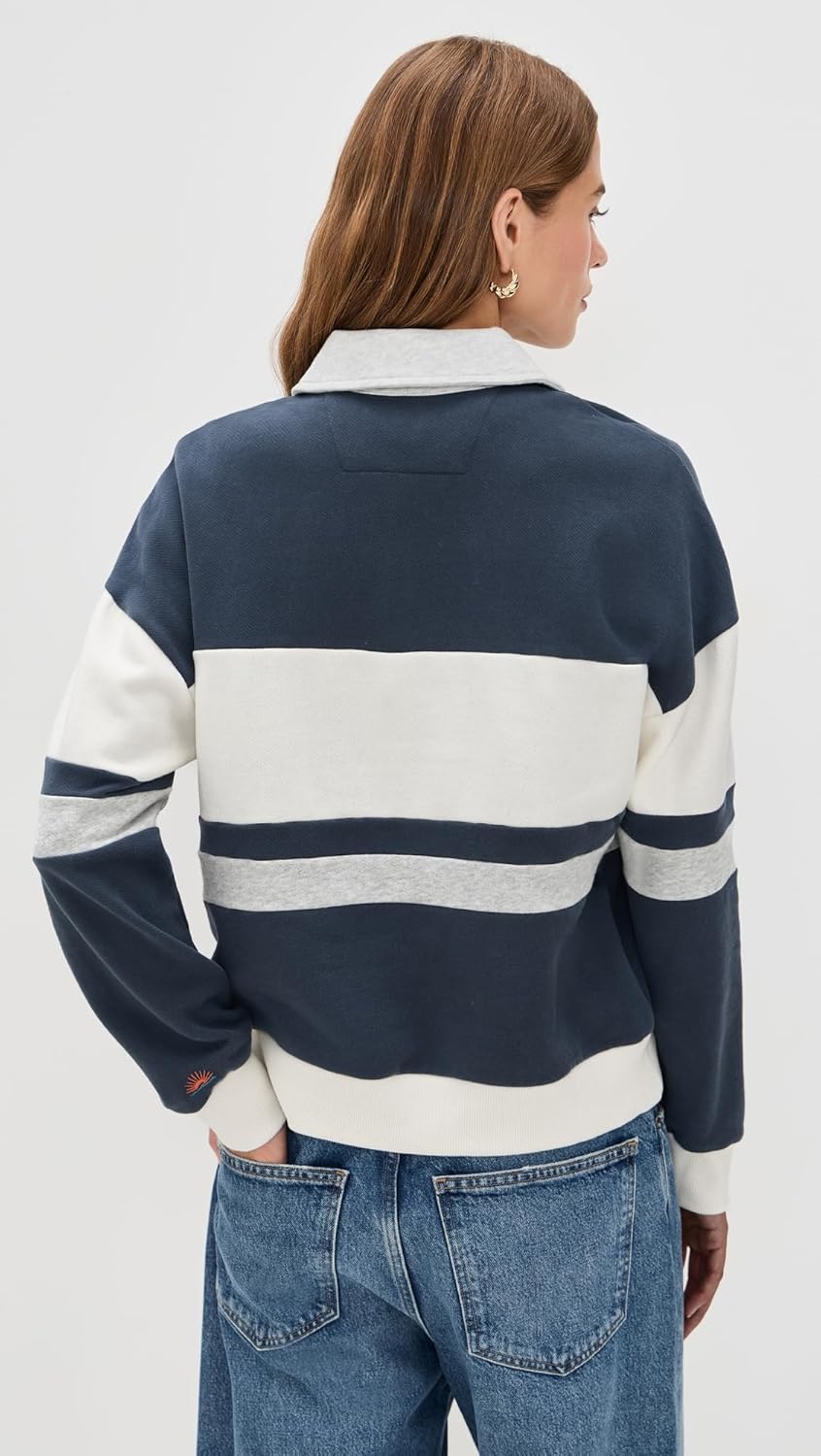 Faherty Women's High Standard Fleece Rugby Top - Image 4