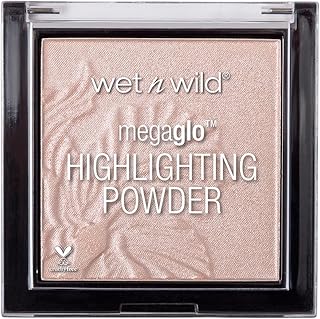 wet n wild MegaGlo Highlighting Powder, Highlighter Makeup, Shimmer Glow...