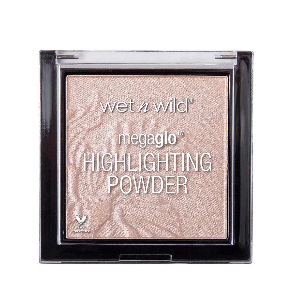 wet n wildMegaGlo Highlighting Powder, Highlighter Makeup, Shimmer Glow, Pink Rose Gold Blossom Glow