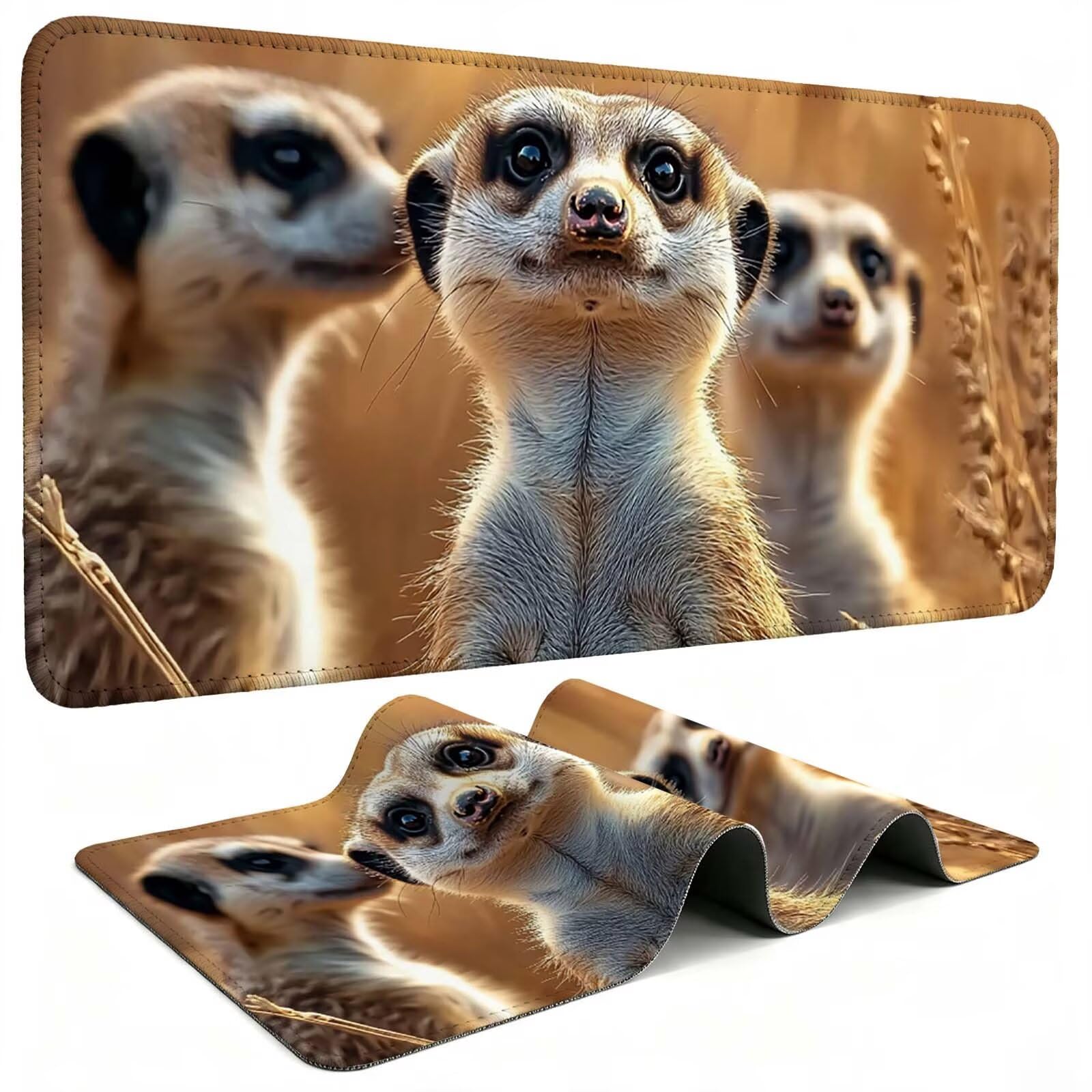 Tapis de Souris Gaming, Animal sous Main Bureau XXL 1000x500cm g811g-477