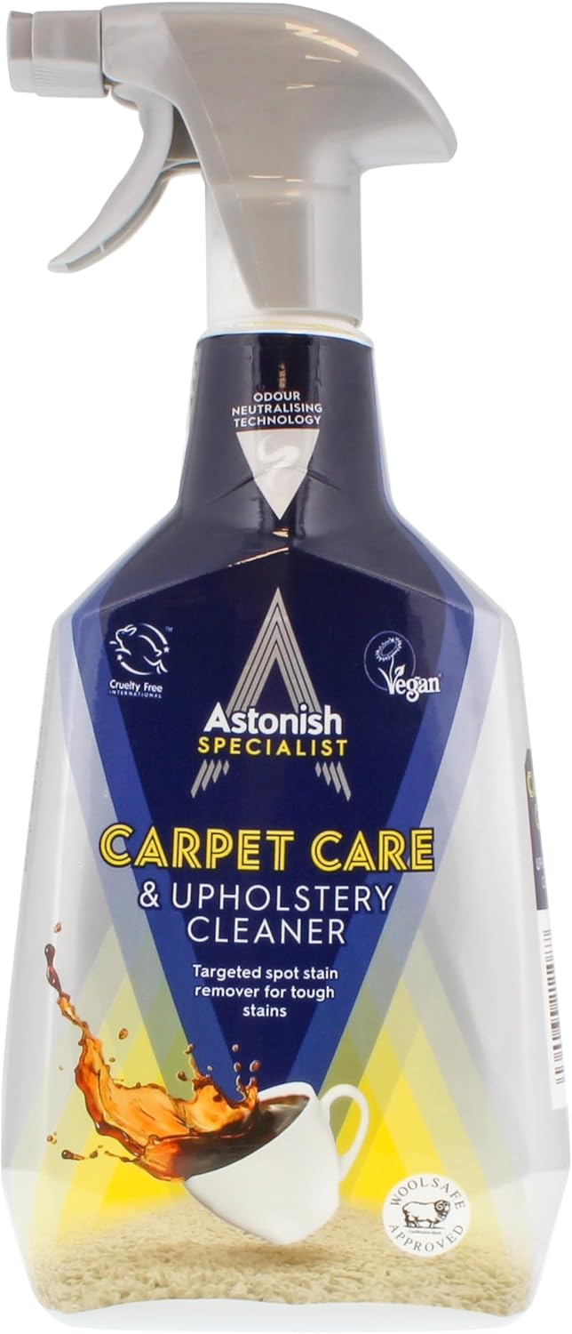 Astonish Carpet and Upholstery Cleaner (750ml) Powerful Carpet