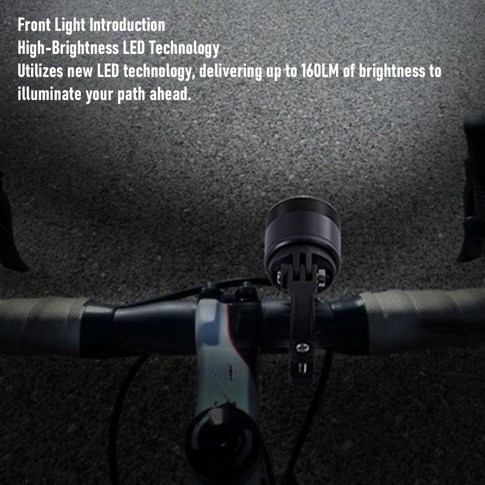 Naroote Luces para Bicicleta, Faro Delantero Recargable para Bicicleta con Protección IP65 y Control Remoto, Sensor Inteligente, 15 Modos de Iluminación, Alertas de Emergencia