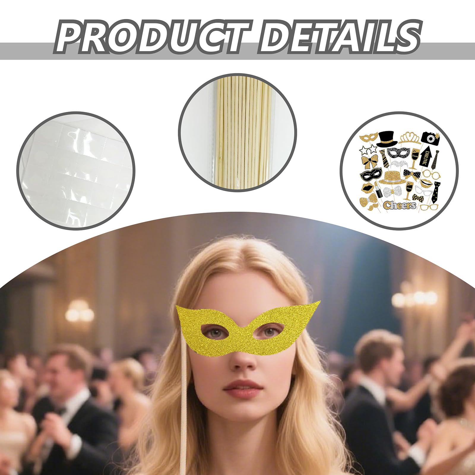 Kit De 147 Accessoires De Fête Néon - Chapeaux, Perruques, Lunettes, Boas Pour Mariage, Halloween, Noël