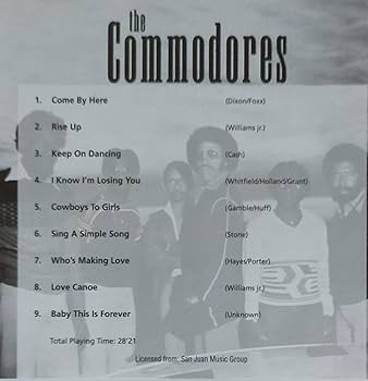 Amazon.co.jp: Commodores: ミュージック