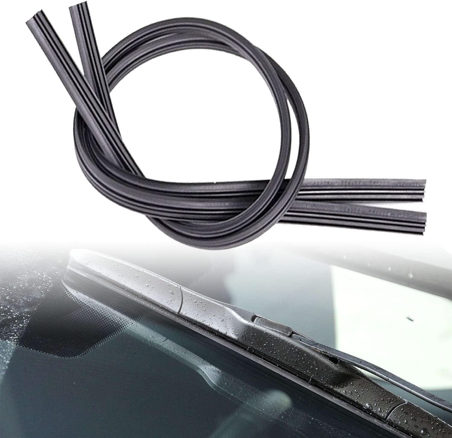 ASLAM Wiper Blade Refills 28"+28" for Honda Mitsuba Beam