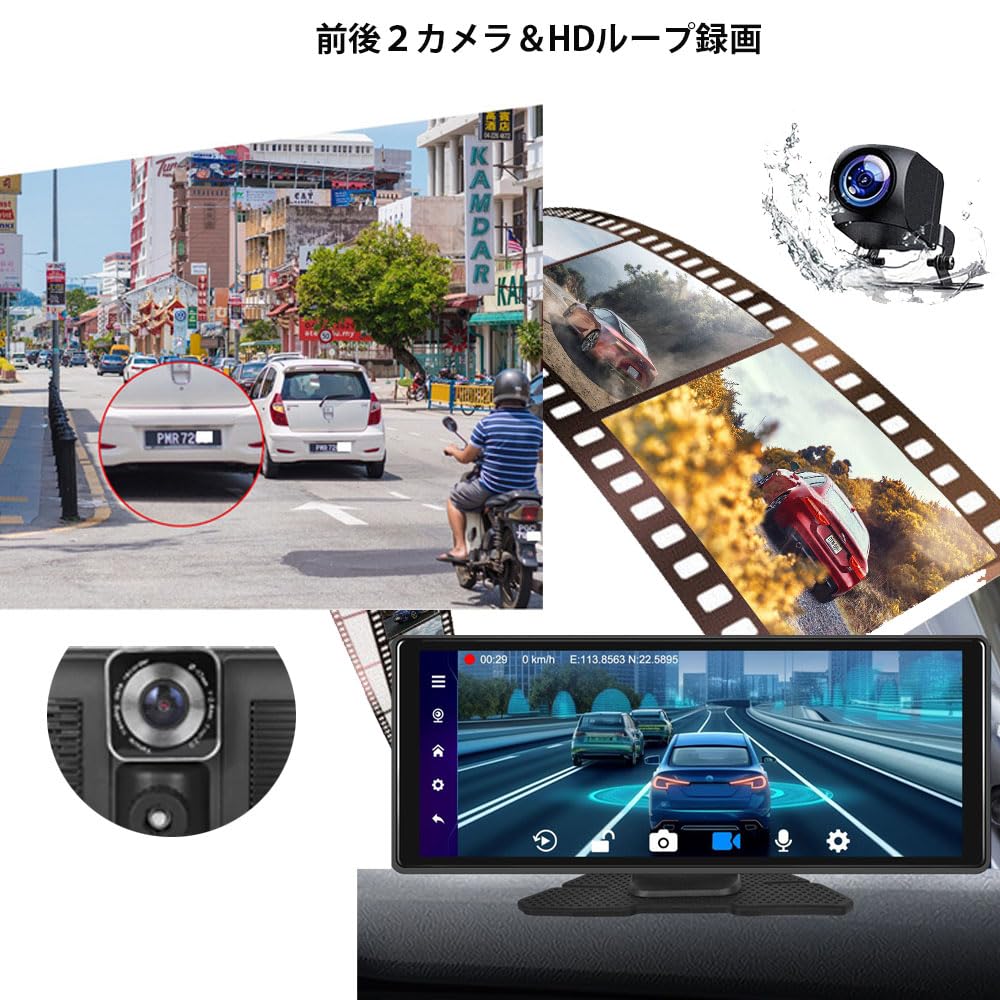 Amazon.co.jp: OHaGiN 10.26インチ IPS液晶 ディスプレイオーディオ 