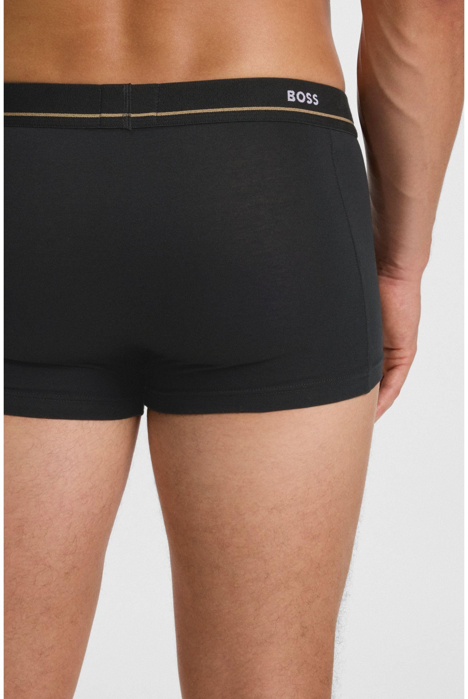 Boss Eng Anliegende Boxershorts Aus Stretch-Baumwolle Im Fünferpack – Bild 6