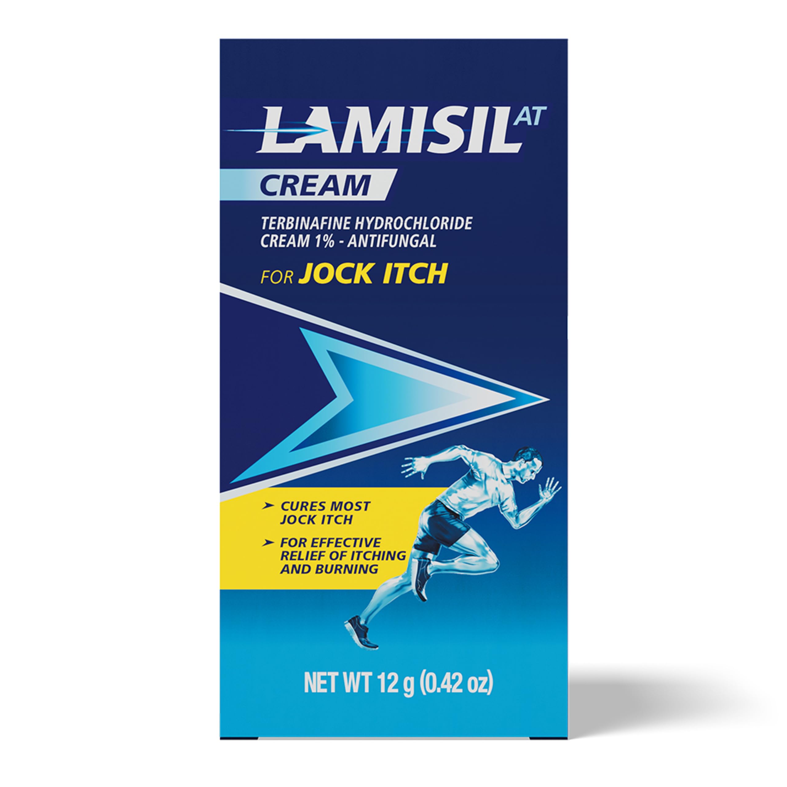 Lamisil Jock Itch Antifungal Cream, 1 Week Treatment, Terbinafine, 0.42 Oz — Amazon image 2
