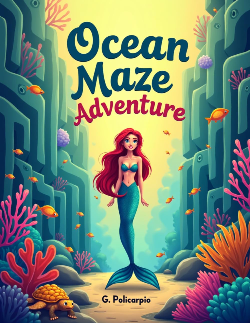Ocean Maze Adventure: Fun Ocean Maze Puzzles for Kids