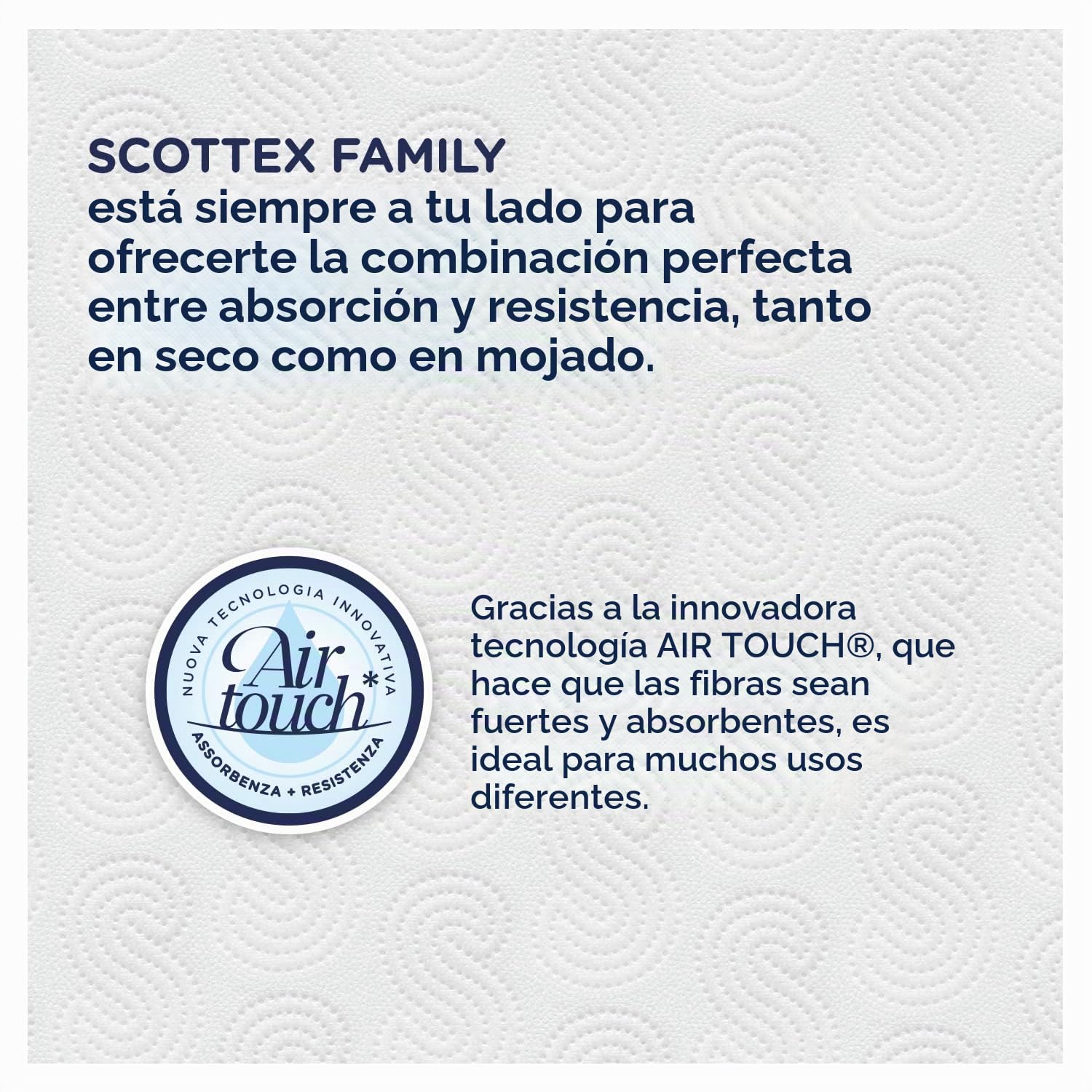 Scottex Scottex Casa Family - Papel de cocina, 32 rollos (8 paquetes de 4 rollos) – 2720 g