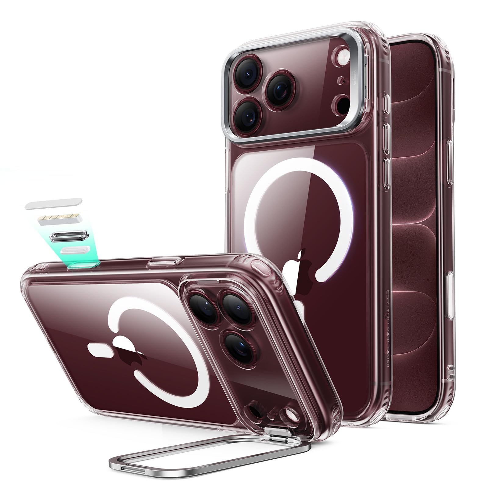 Amazon.co.jp: ESR iPhone 18 Pro ケース iPhone17Pro兼用 Flex