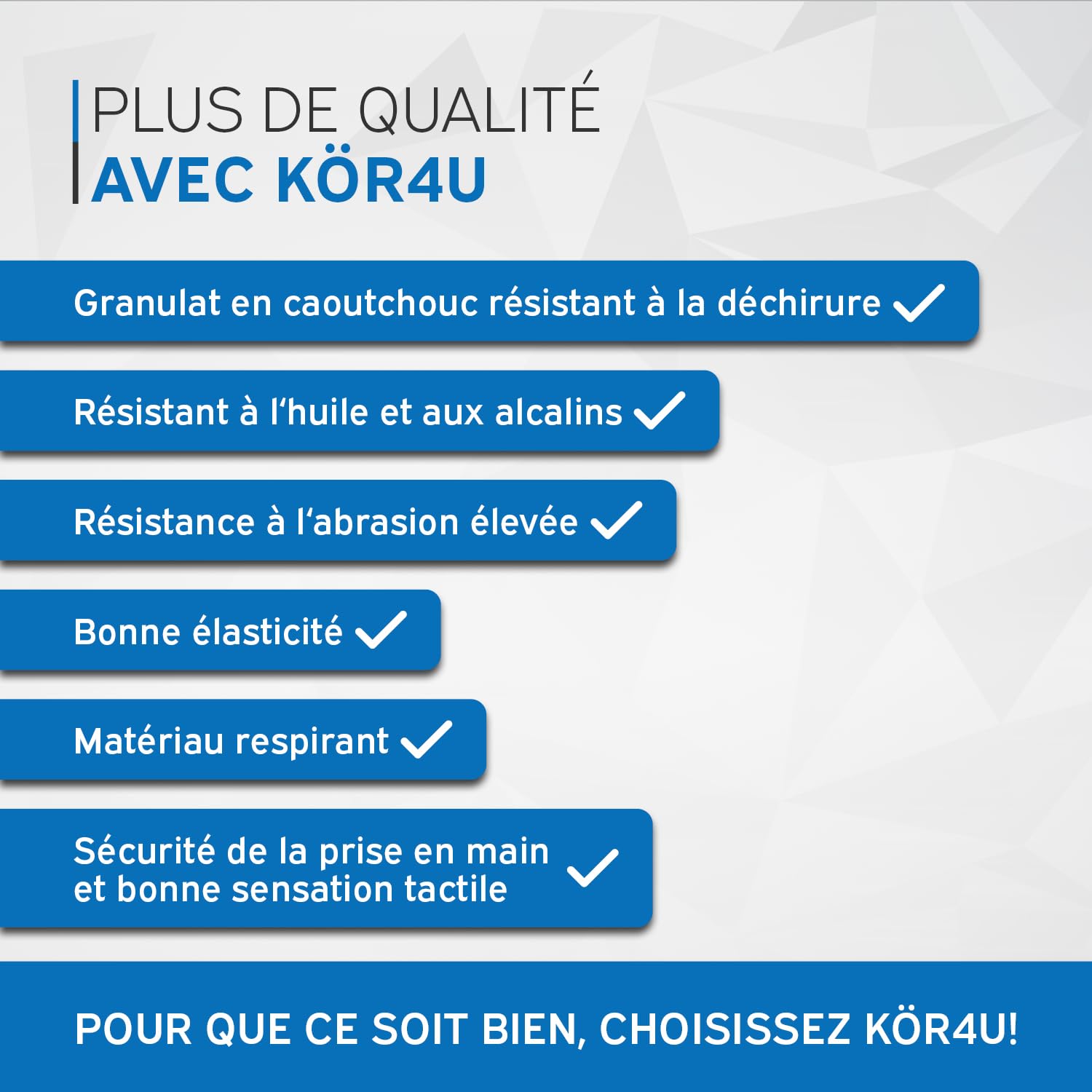 kör4u Elite Lot de 140 paires de gants de travail respirants et enduits, adaptés comme gants de protection, gants de jardinage pour femmes et mécaniciens, revêtement en nitrile de qualité supérieure,