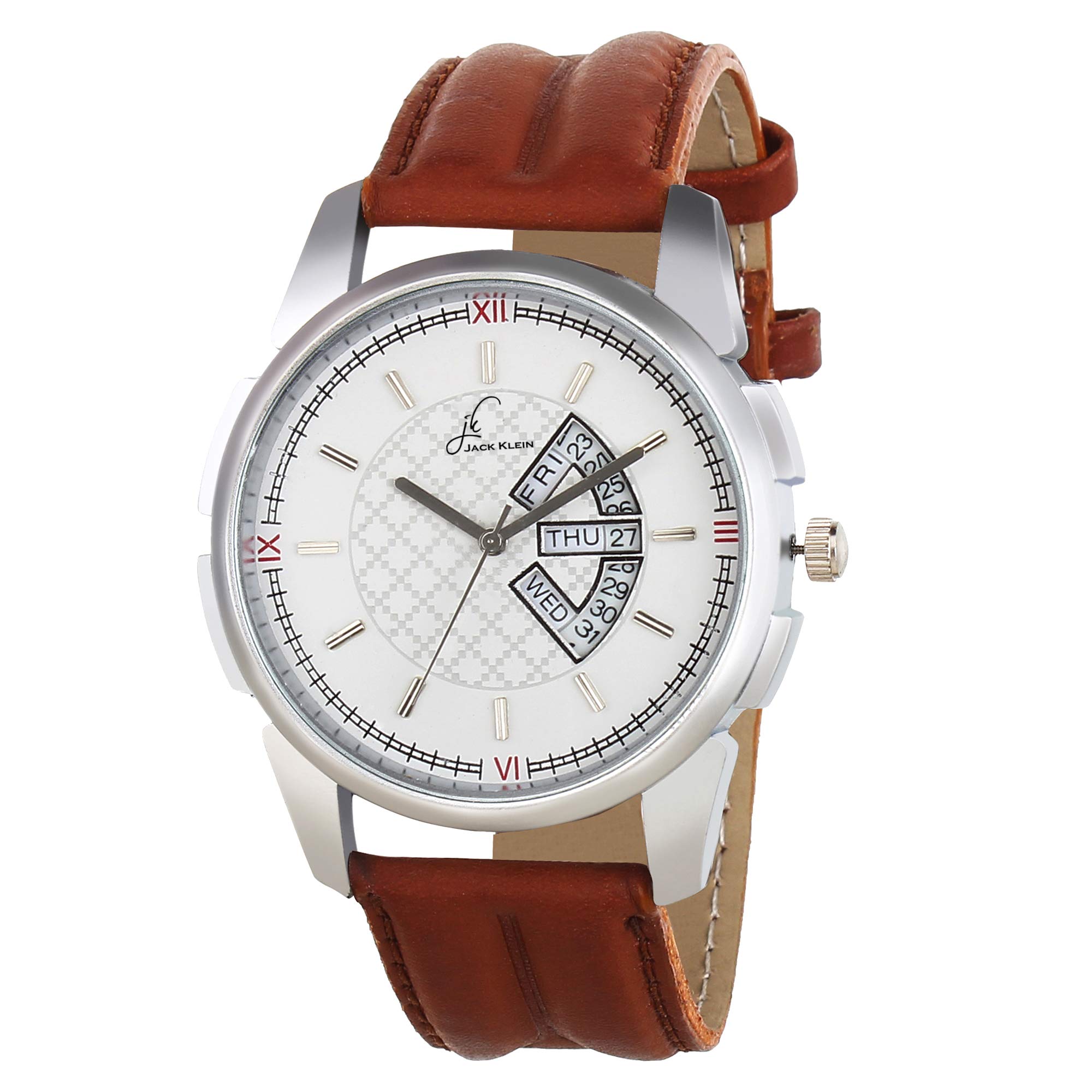 Jack Klein Elegant Classical Day and Date Working Multi Functional Watch (B07MCJCCN1) Amazon Price History, Amazon Price Tracker