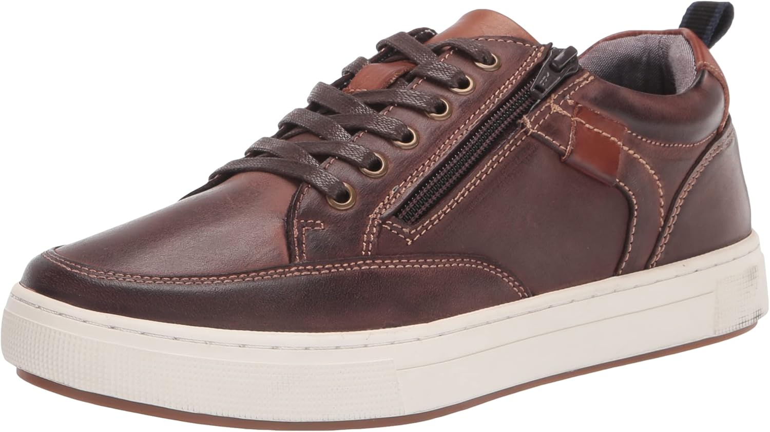 Propét Men's Karsten Sneaker, Brown, 18 XX-Wide