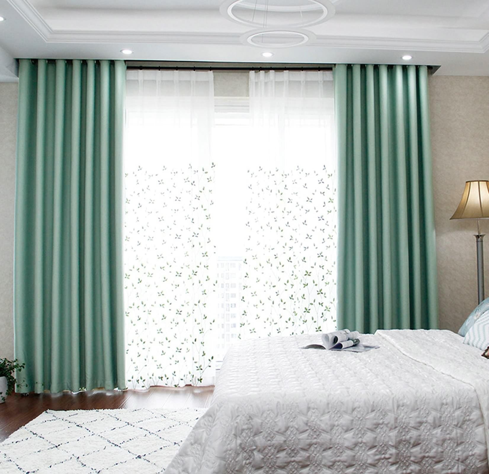 Rideaux de chambre occultants verts créez un cocon de douceur pour votre enfant