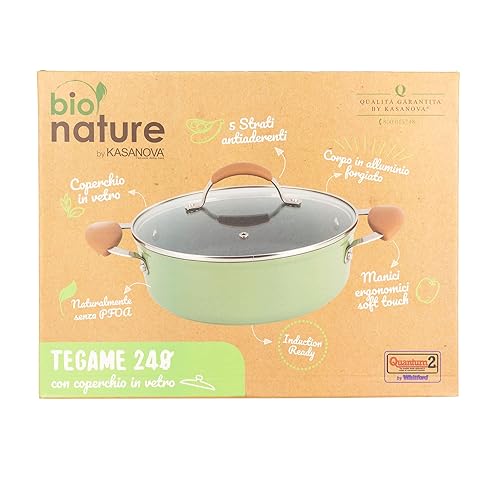 Immagine del prodotto Tegame Bio Nature in alluminio, da 24 cm Verde