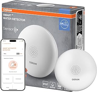 OSRAM SMART+ WiFi Wassermelder, IP20, Kunststoff, 69 mm, weiß