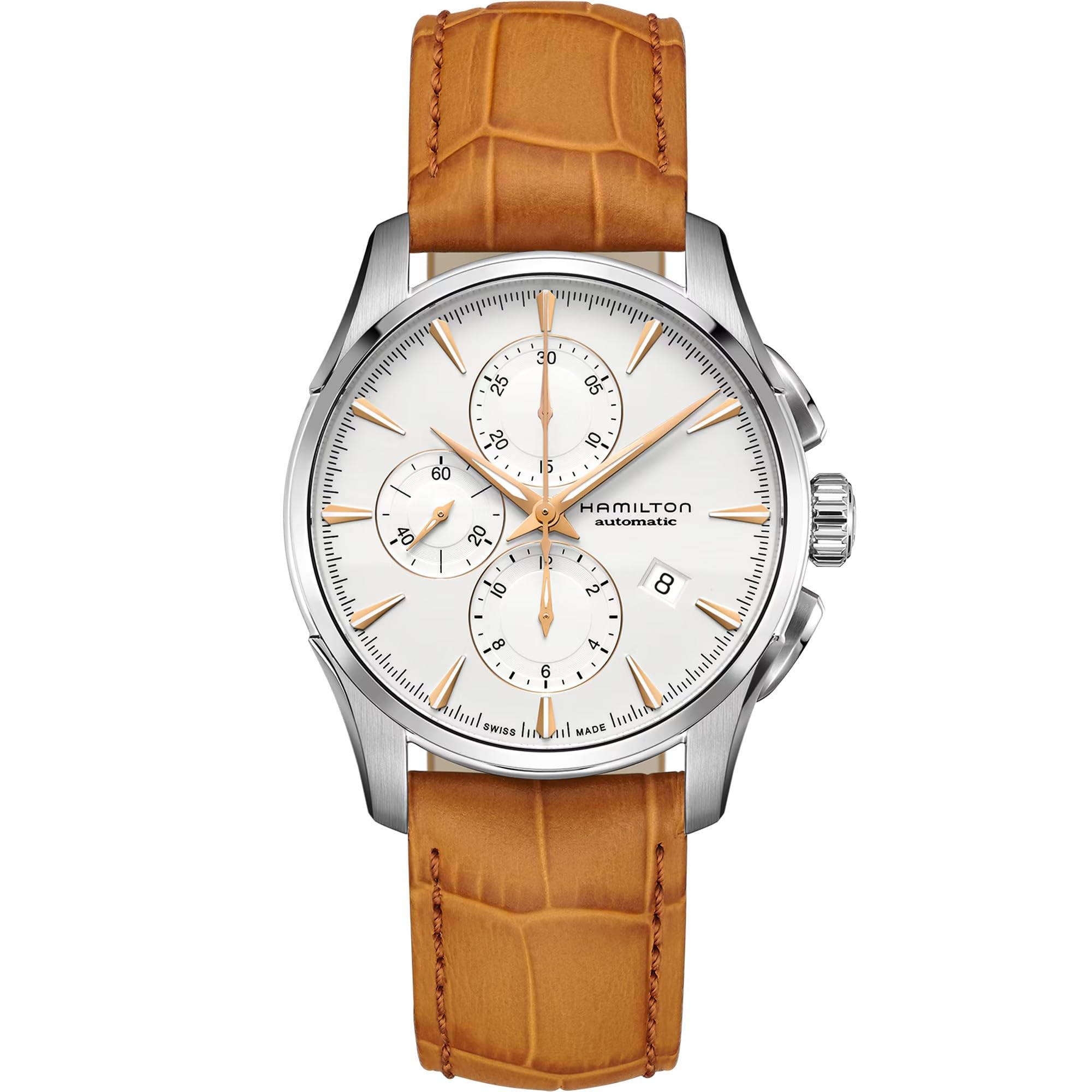 Hamilton Men's Chronograph Automatic Watch Jazzmaster Swiss Made