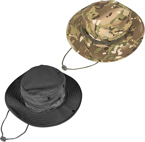 Miniatura 21 de Sombreros de sol para hombres y mujeres, sombrero de cubo UPF 50+, sombrero Boonie plegable, protección UV, senderismo, playa, pesca, safari