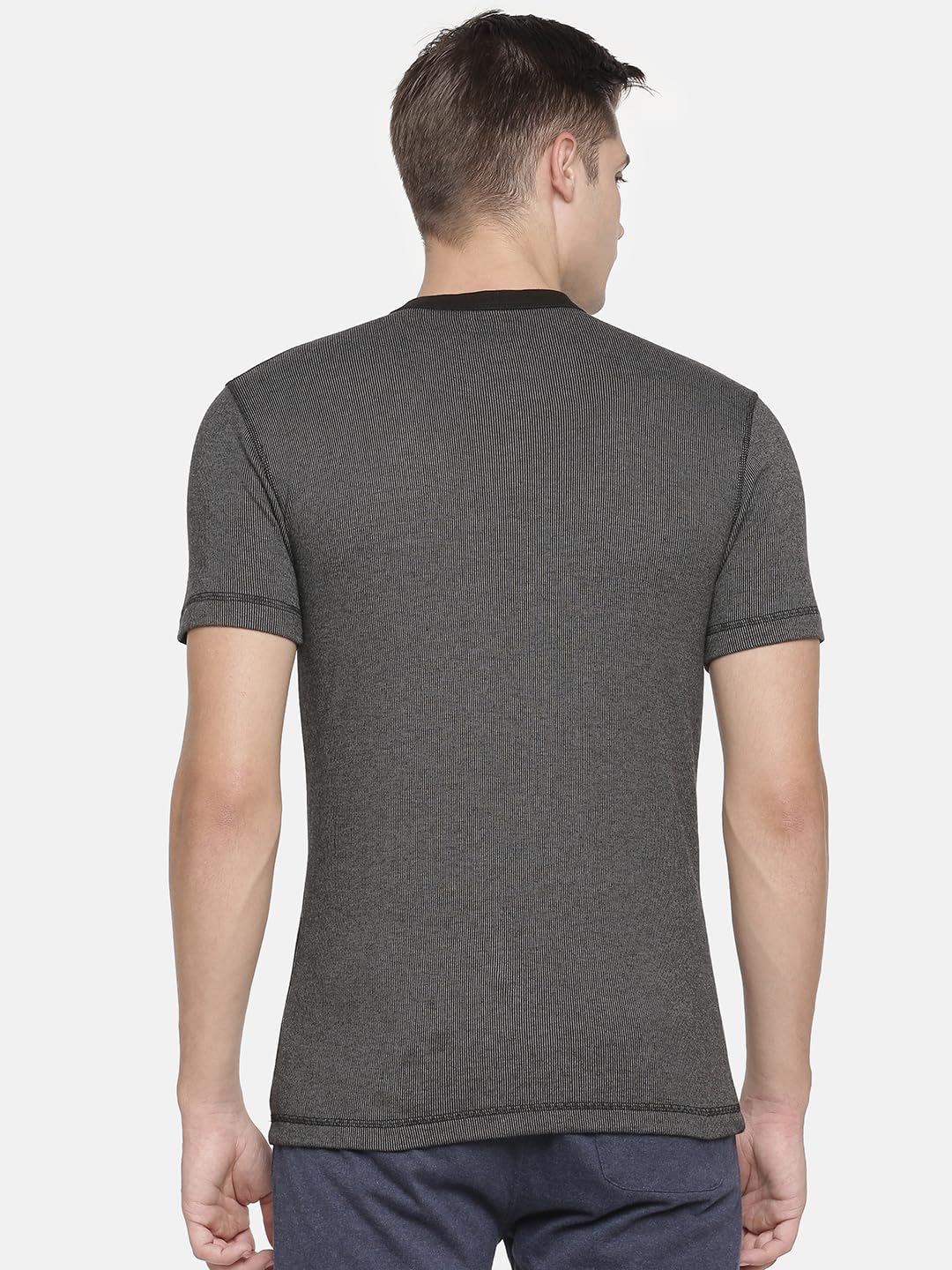 Macroman M-Series Warmax - Maglia termica da uomo, a mezza manica, girocollo, doppio strato, viscosa, cotone, misto poliestere, per il comfort invernale
