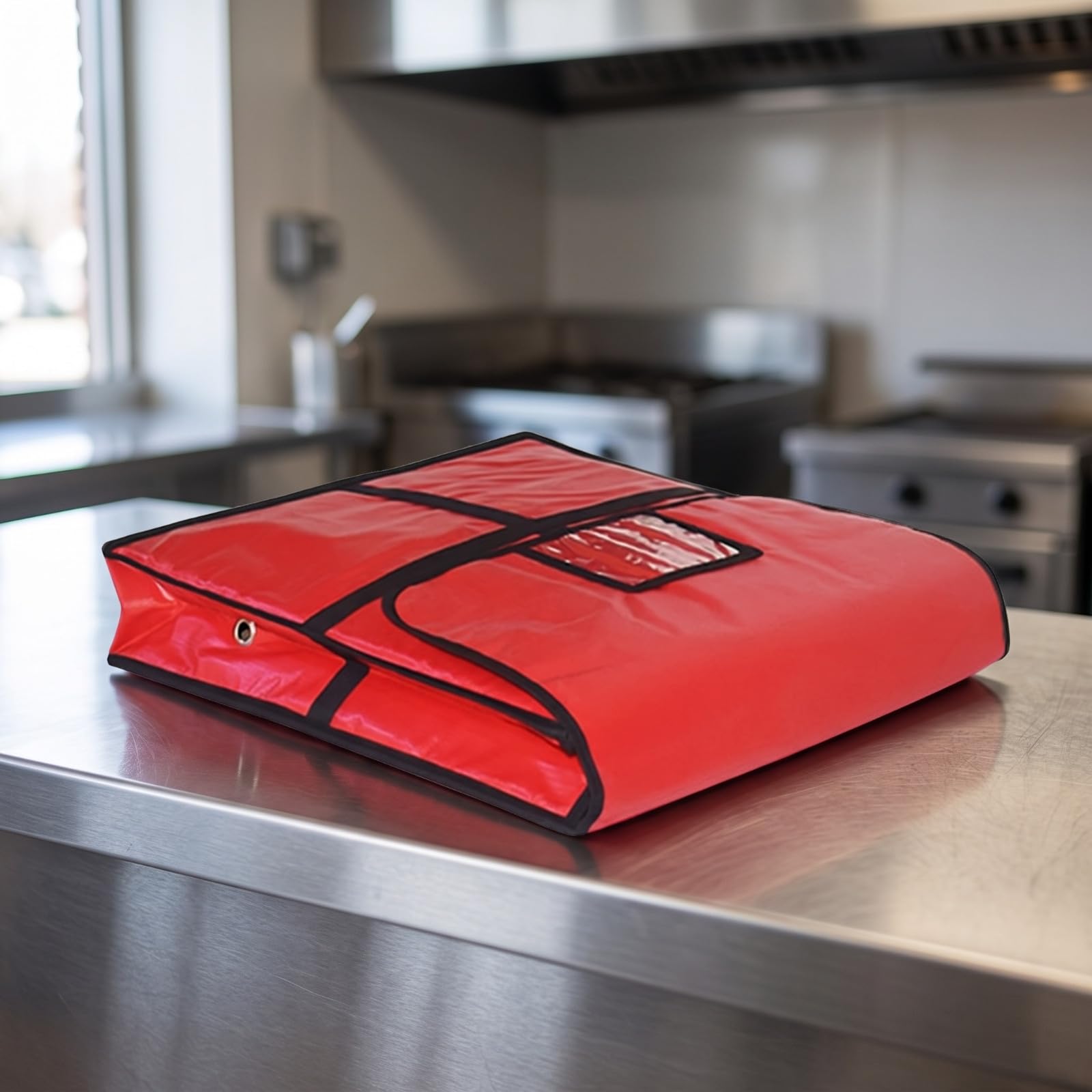 Almencla à Pizza Pliable Tissu Imperméable Robuste, Livraison Pizza, Isotherme