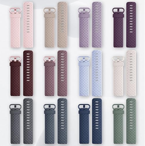 Miniatura 9 de VANCLE Correas para Fitbit Charge 4  Fitbit Charge 3  Charge 4 SECharge 3 SE para mujeres y hombres, 4 correas deportivas de silicona de repuesto