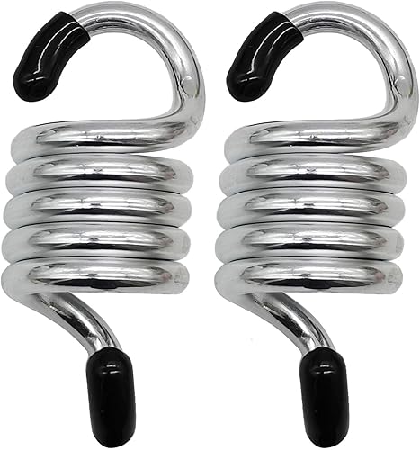 Miniatura 1 de BLASCOOL Porche Swing Springs Hamaca Muelle  1500 libras Heavy Duty Suspensión Perchas de montaje en techo para porche columpios 2 piezas de 750 lbs