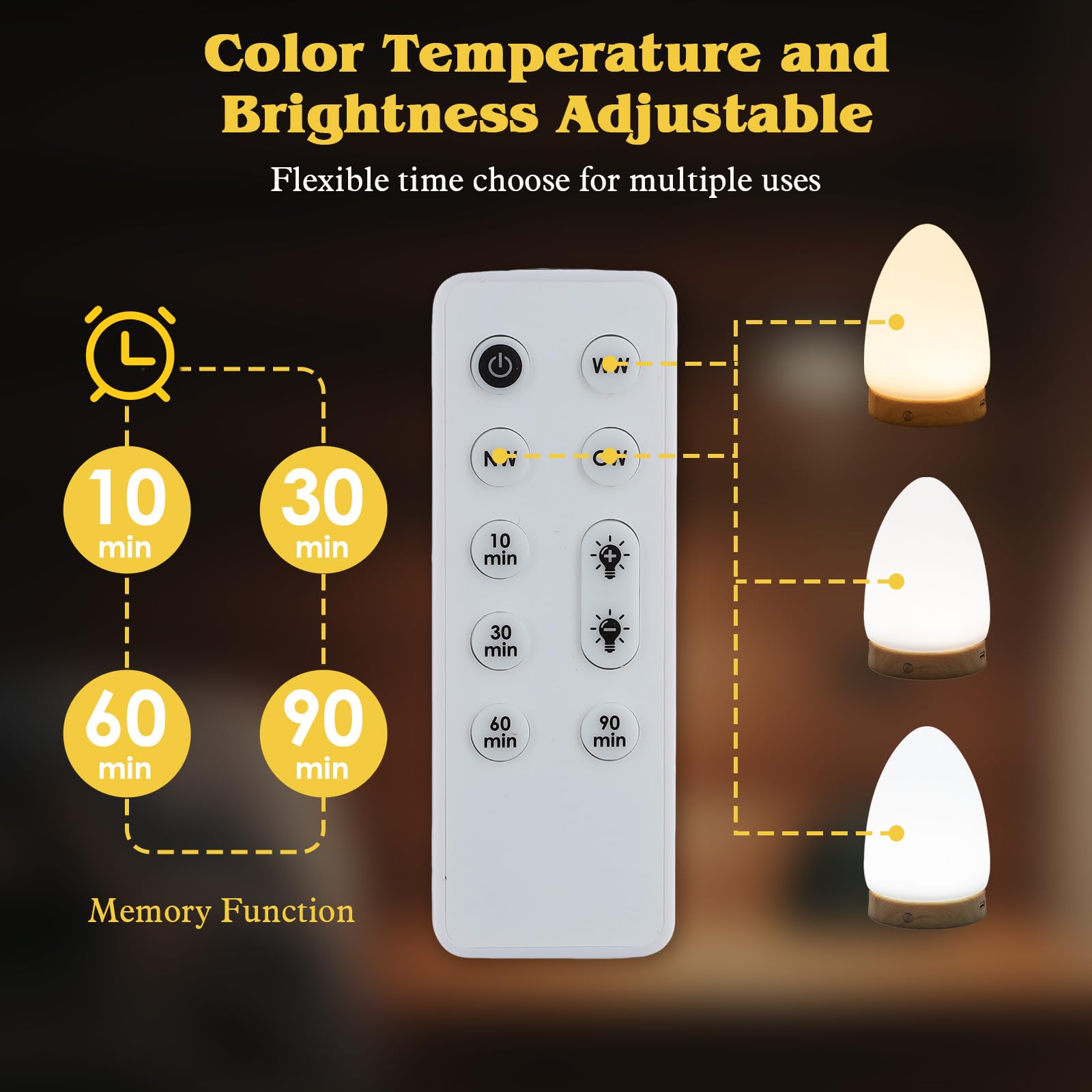 LáMpara de Luz Diurna, 10,000 Lux LáMpara Solar con Control TáCtil, LáMpara de Fototerapia para DepresióN, LáMpara Sad Con 3 Colores Y 4 Niveles de Brillo, LáMpara de Luz Diurna Sin UV