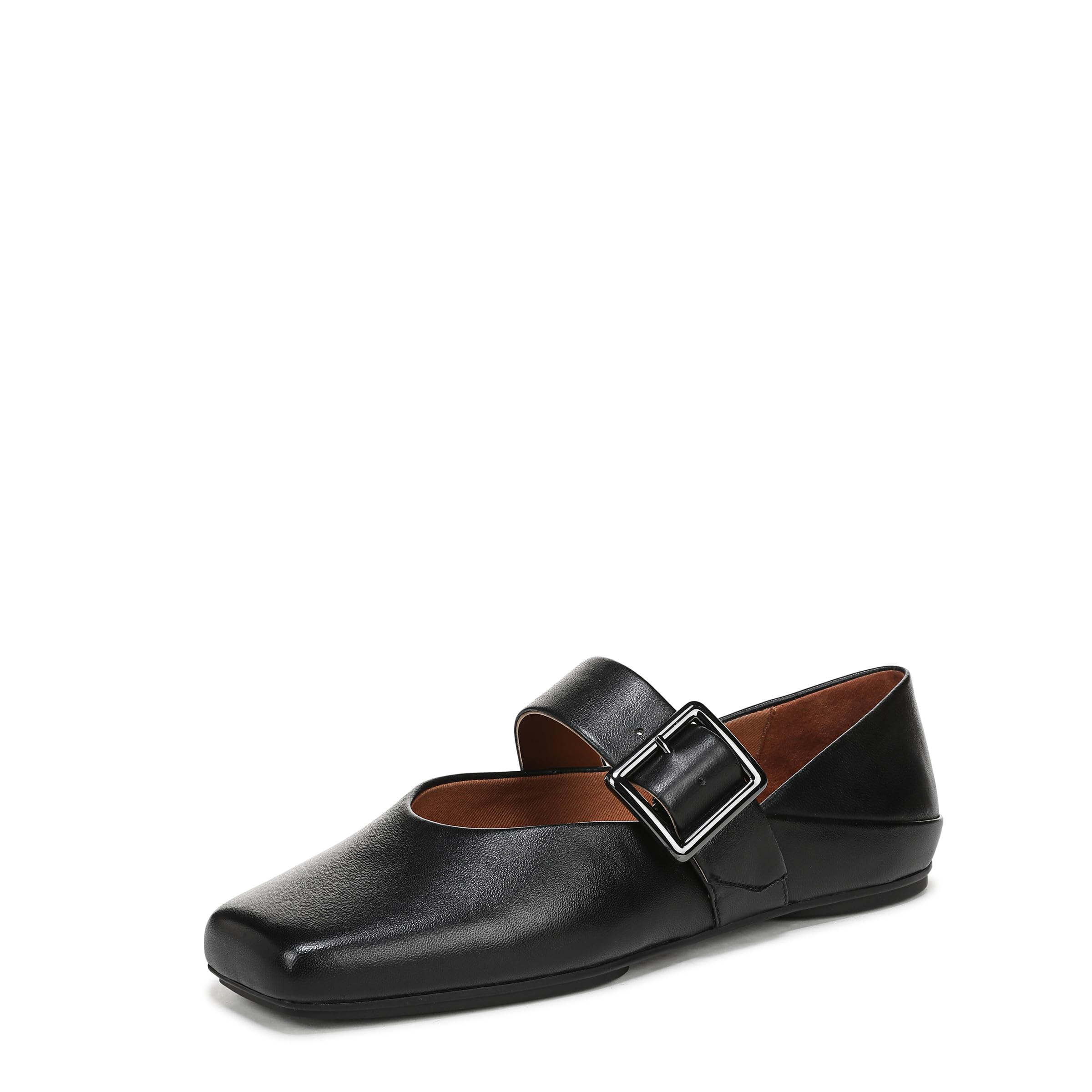Photo 1 of Franco Sarto Womens Oakes Ballet Flat Black Leather 8.5 M