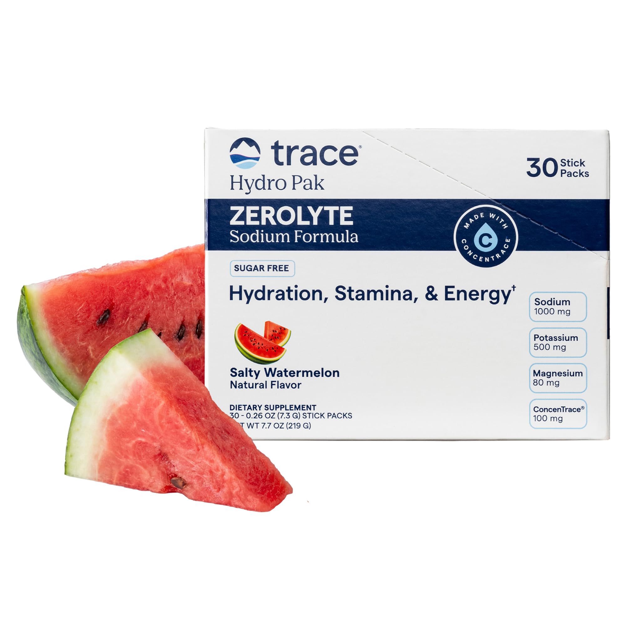 Trace Minerals ZeroLyte Electrolyte Powder Mix