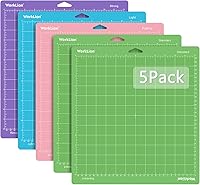 Vista 1 de WORKLION Alfombrilla de corte de 12 x 12 pulgadas, compatible con Maker/Maker 3/Maker 4/Air 2/Explore 3/4, variedad pegajosa