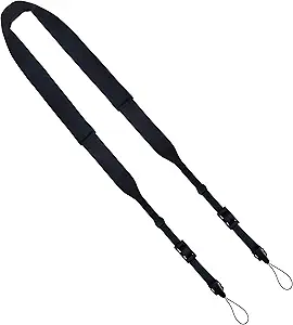 CHMETE Washable Soft Neoprene Camera Neck Strap (Black)