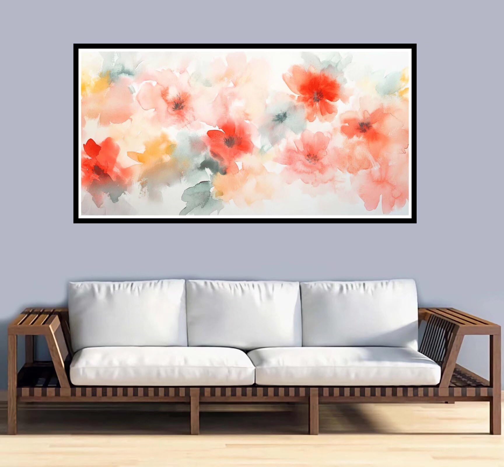 Grande Dipingere con i Numeri 60x120cm Dipingere con i Numeri Adulti Fiore Paint by Numbers Hobby Creativi Adulti e Principianti fai da te Kit Completo Craftoria,Decorazioni Casa Regalo Sogno-y1248