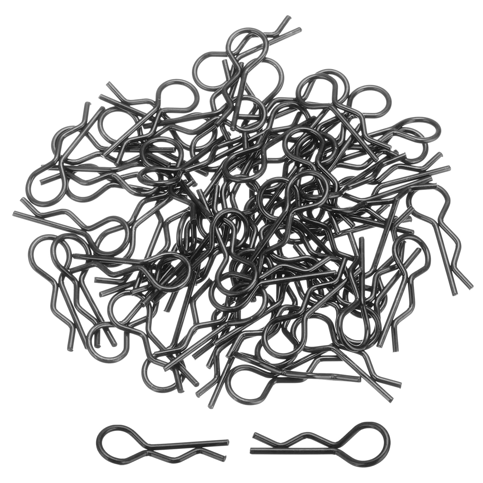 DMiotech 120Pcs Body Clips Bent