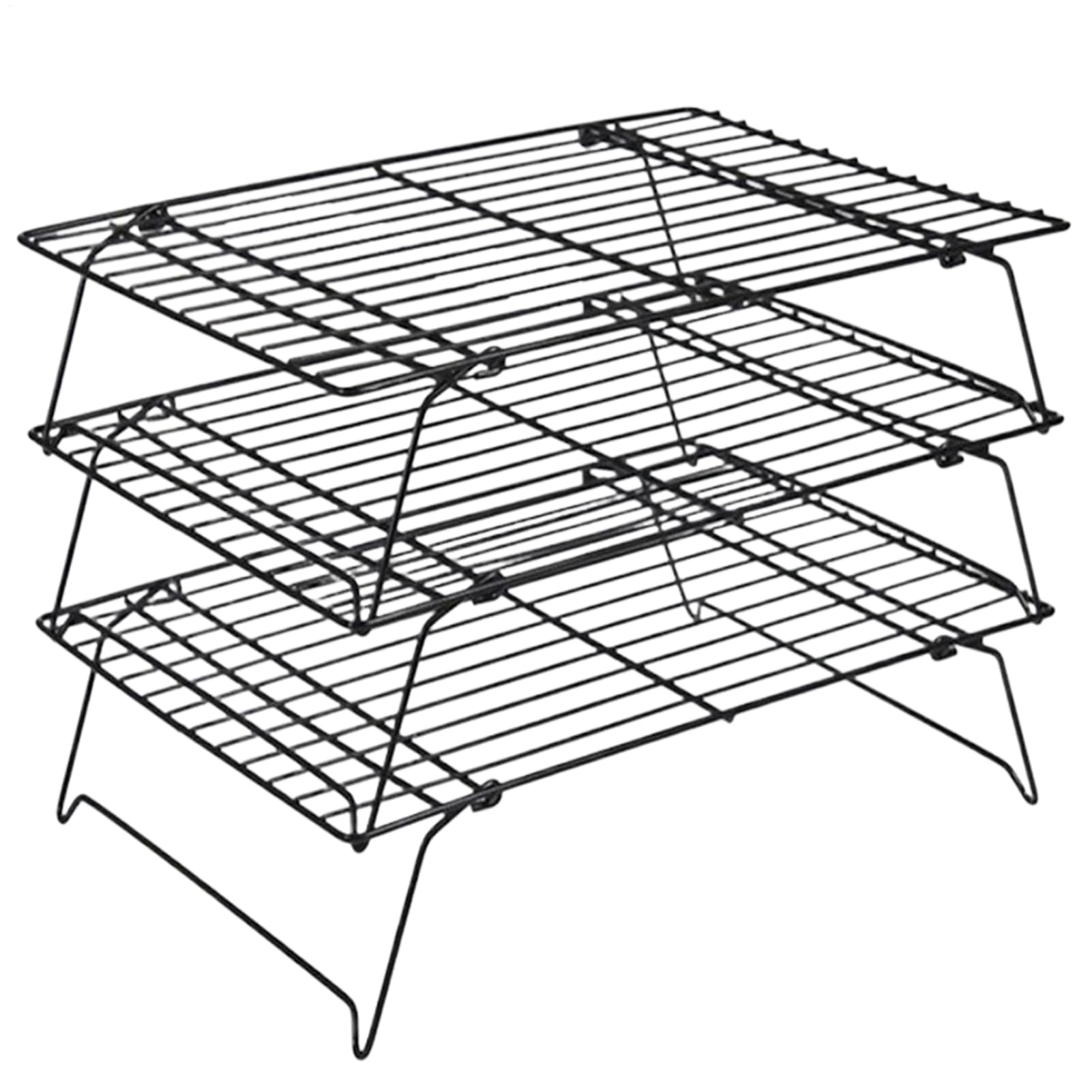 Étagère de cuisson pour biscuits et pizza plateau pliable résistant haute température