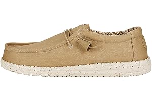 Hey Dude Men's Wally Stretch Canvas: The Perfect Blend of Style and Comfort