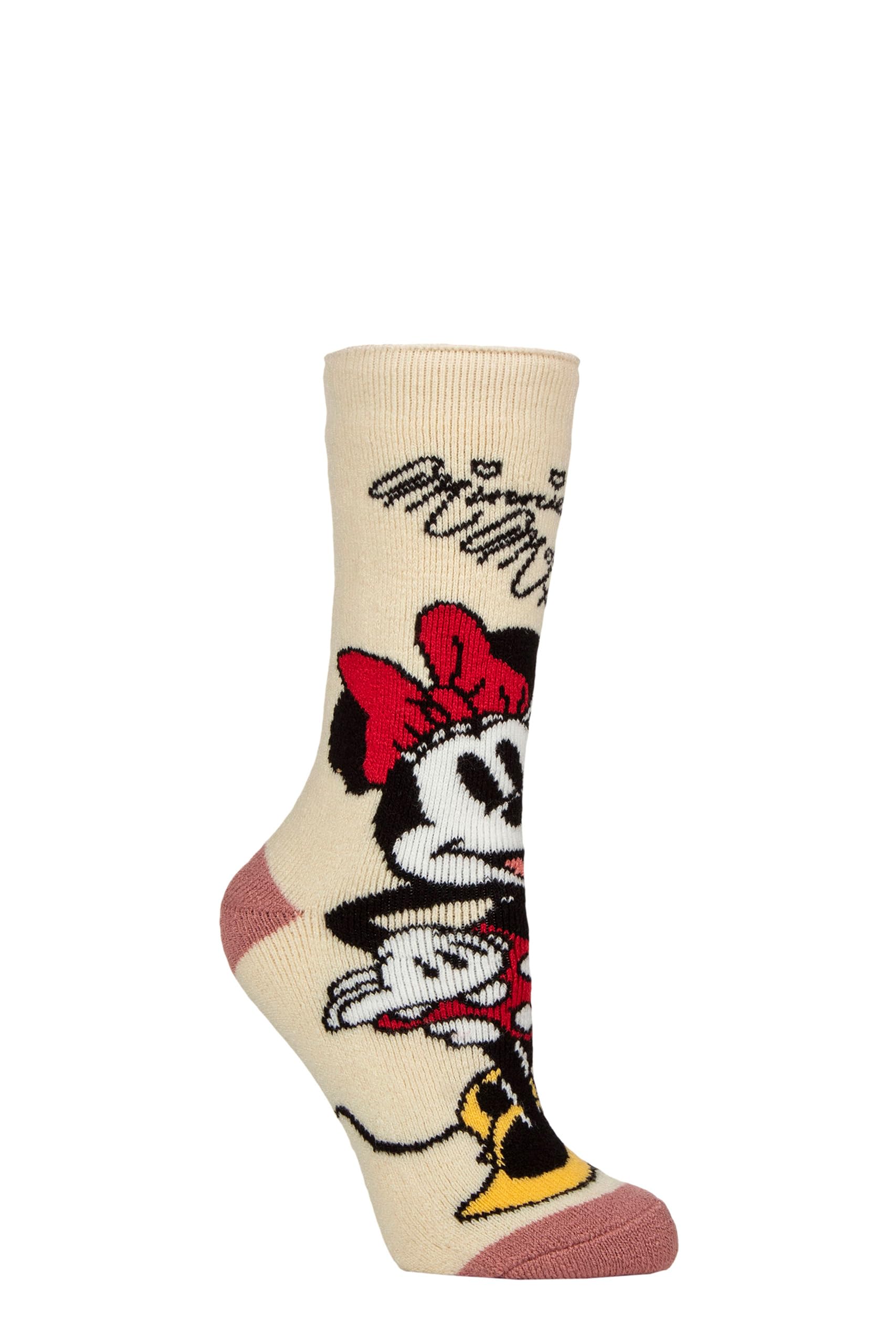 Ladies Lite Licensed Character Socks - Disney's Minnie Mouse