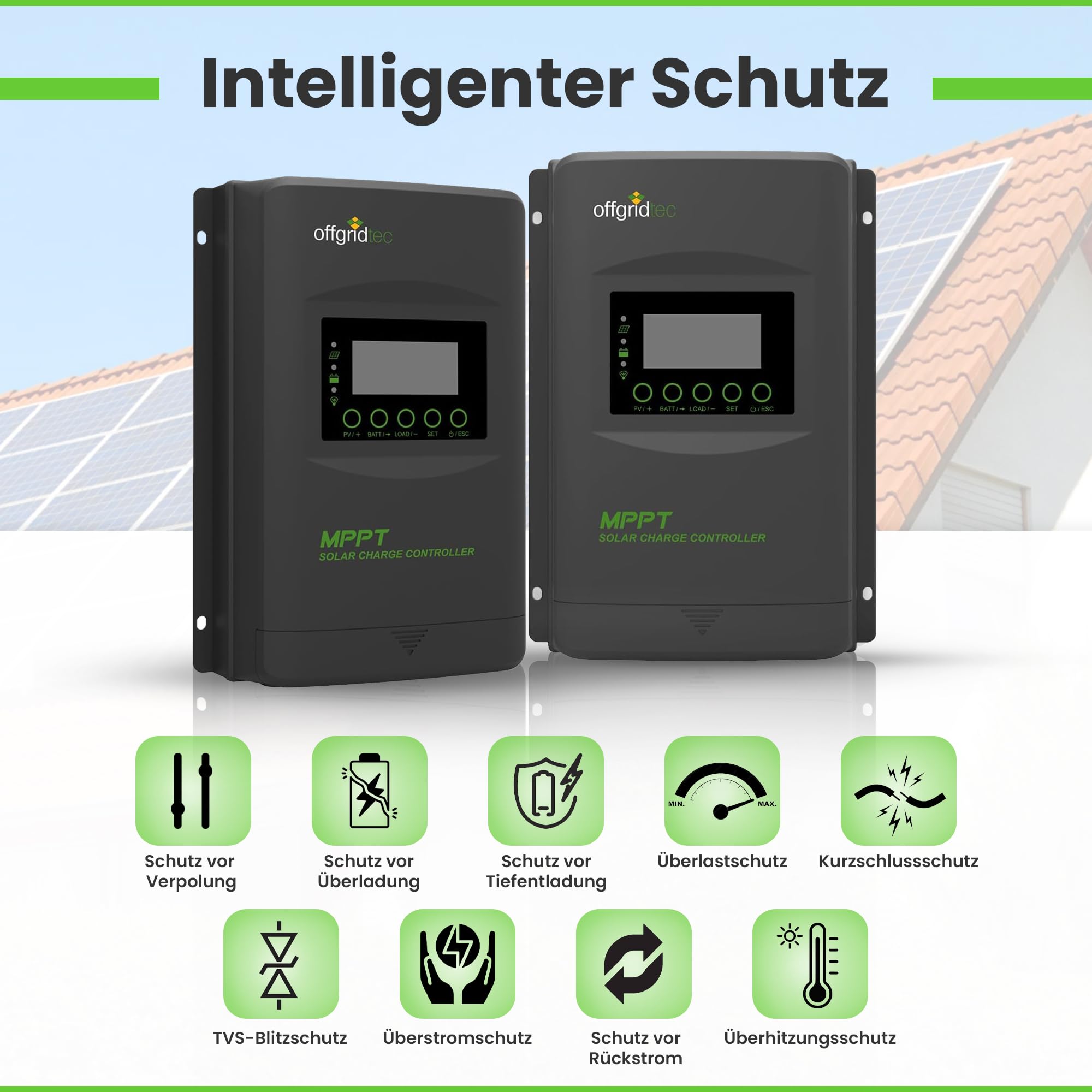 Offgridtec MPPT PRO-X 40A Laderegler 12V - 48V