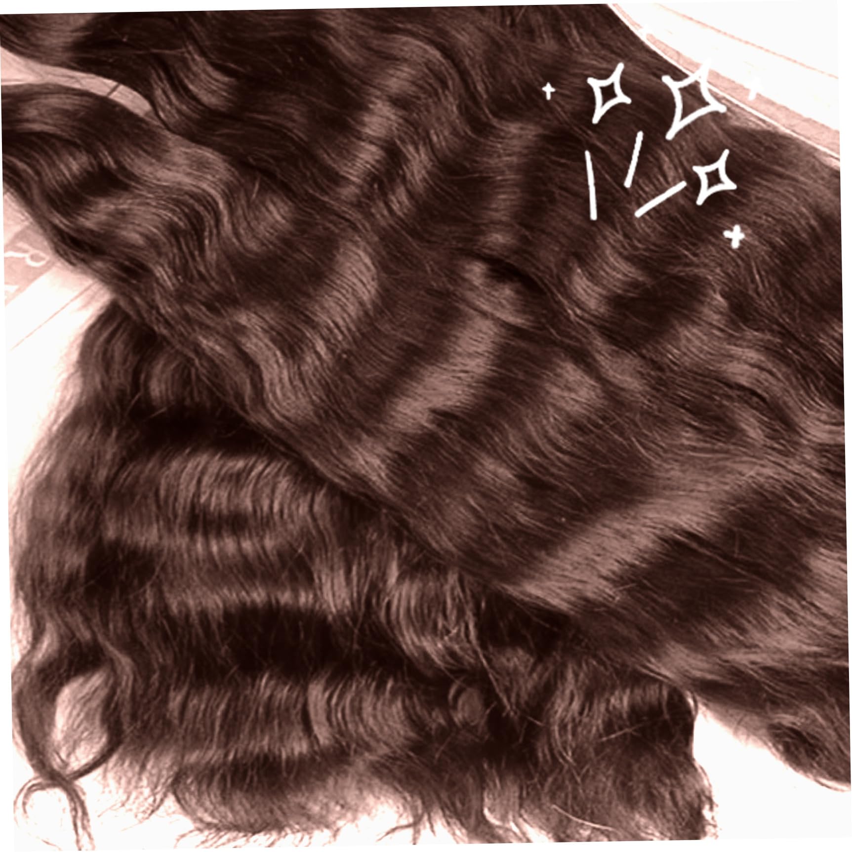 Mohair voor pop maken pruik, krullend haar mohair DIY voor pop haar handgemaakte vervanging pruik 10g (MZ003, 1 sts